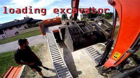 how to properly unload a mini excavator|molior unloading instructions.